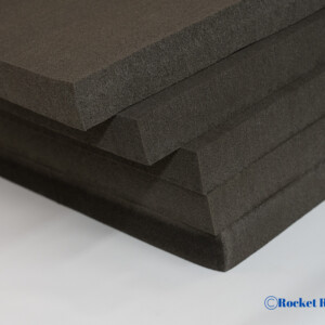 Acoustic Soundproofing Foam Sheet – Class O – Plain – Dark Grey ...