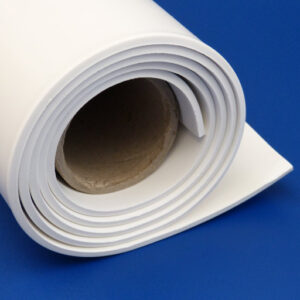 Natural Rubber Sheet - FDA Approved - White-0